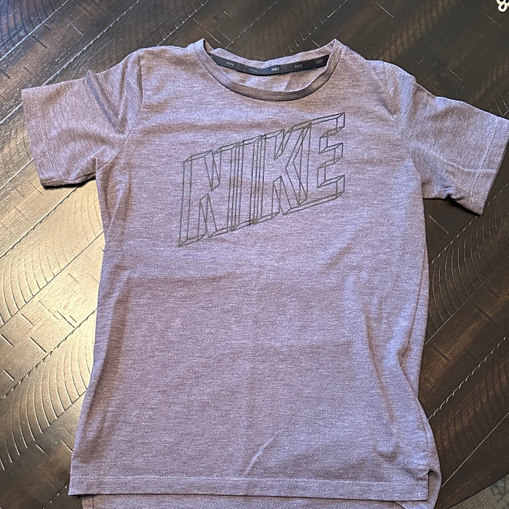 Nike Kids Heather Gray Tee